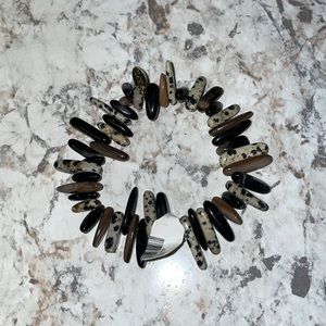 Mixed Stone Beaded Bracelet